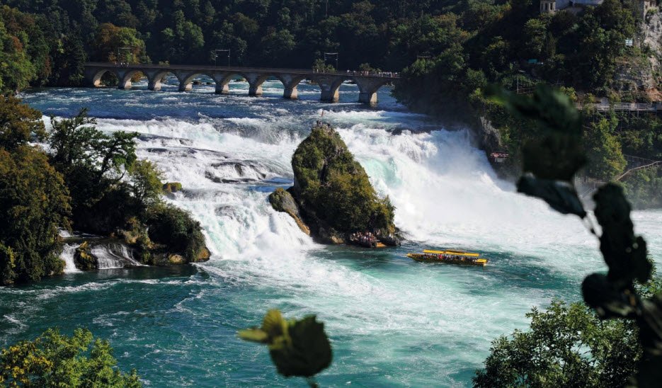 Rhine Falls, Near Schaffhausen, Zurich, Switzerland